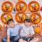 Large Round Basketball Balloons – 6-Piece 22-Inch Foil Mylar Balloons with Ribbon for Basketball-Themed Birthday Party Decorations (Basketball)
